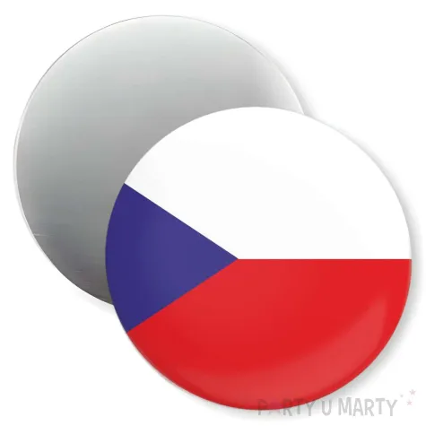 dekoracja do szkoly jezykowej magnes z flaga czechy prezent na dzien jezykow obcych 5 6 cm