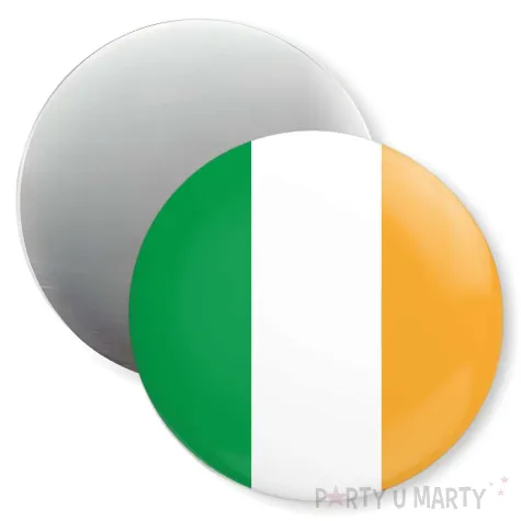 dekoracja do szkoly jezykowej magnes z flaga irlandia prezent na dzien jezykow obcych 5 6 cm