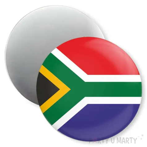 dekoracja do szkoly jezykowej magnes z flaga rpa prezent na dzien jezykow obcych 5 6 cm