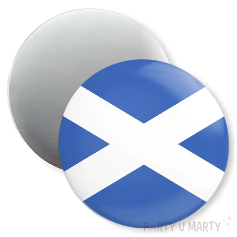 dekoracja do szkoly jezykowej magnes z flaga szkocja prezent na dzien jezykow obcych 5 6 cm