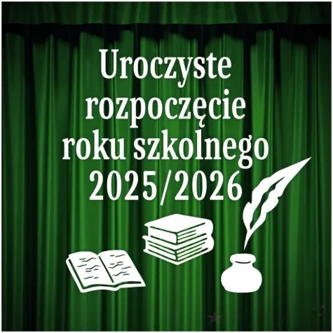 dekoracja do szkoly na gazetke tablice napis uroczyste rozpoczecie roku szkolnego