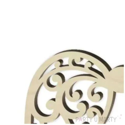 dekoracja drewniana dekor skrzydla wrozki l 15 cm