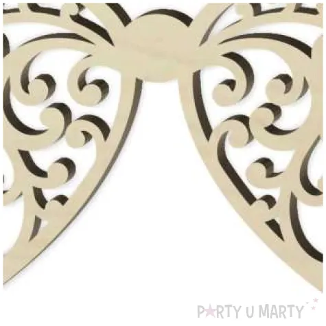 dekoracja drewniana dekor skrzydla wrozki m 10 cm