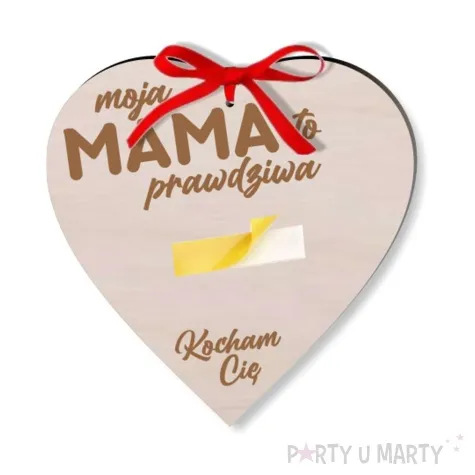 dekoracja drewniana dzien matki moja mama to princessa mini 11 cm