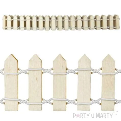 dekoracja drewniana plotek drewno titanum 90 cm