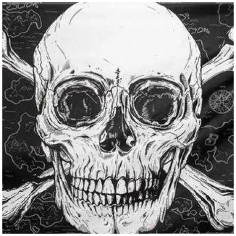 dekoracja flaga piracka boland 90 x 150 cm