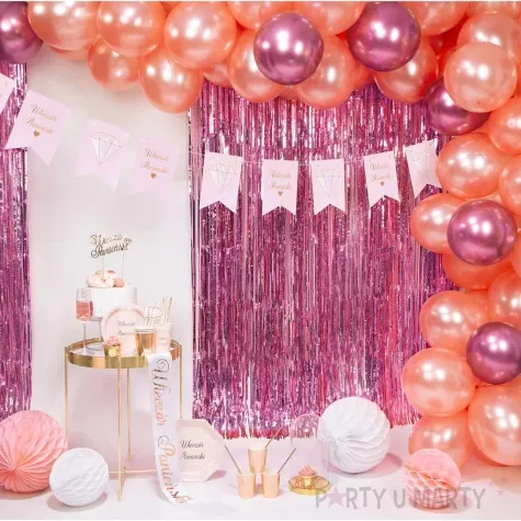 dekoracja honeycomb kula biala partypal 30 cm