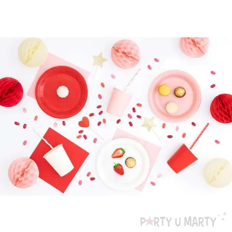 dekoracja honeycomb kula kremowy partypal 10 cm