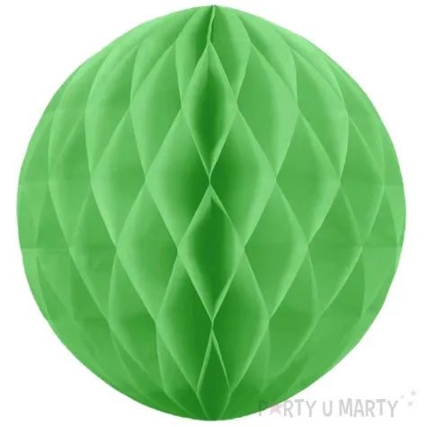 dekoracja honeycomb kula zolty partypal 20 cm
