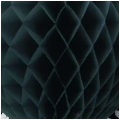 dekoracja honeycomb serce szara 45 cm funny fashion