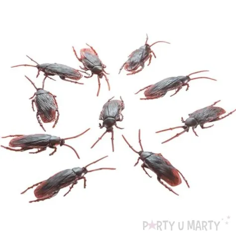 dekoracja karaluchy pod poduchy carnivaltoys 7 cm 10 szt