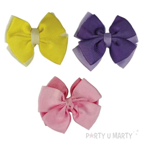 dekoracja kokardki titanum 3 szt