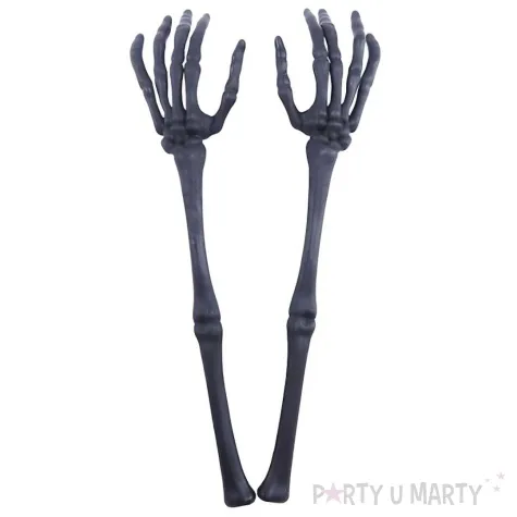 dekoracja kosciste rece arkadiusza czarny tropic 33 cm 2 szt