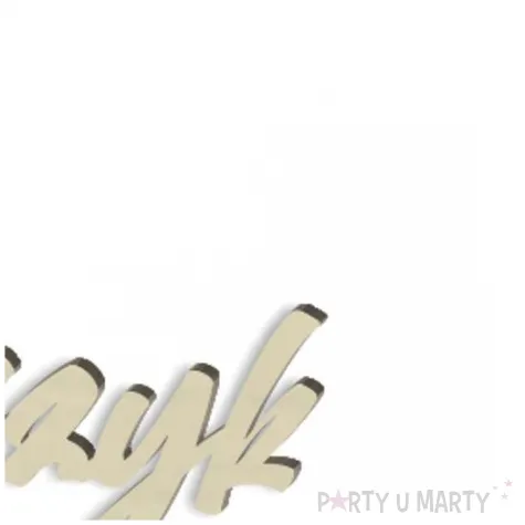 dekoracja koszyk ratunkowy normal drewno 13x7 cm