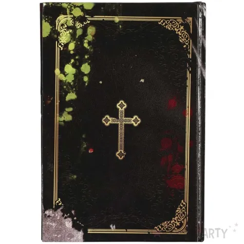 dekoracja ksiega egzorcyzmow guirca 22 x 15 cm