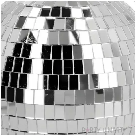 dekoracja kula dyskotekowa disco srebrny boland 15 cm