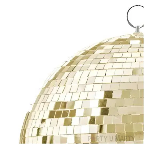 dekoracja kula dyskotekowa disco zloty partydeco 30 cm