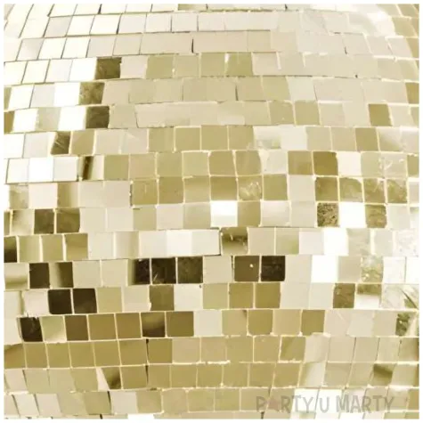 dekoracja kula dyskotekowa disco zloty partydeco 30 cm