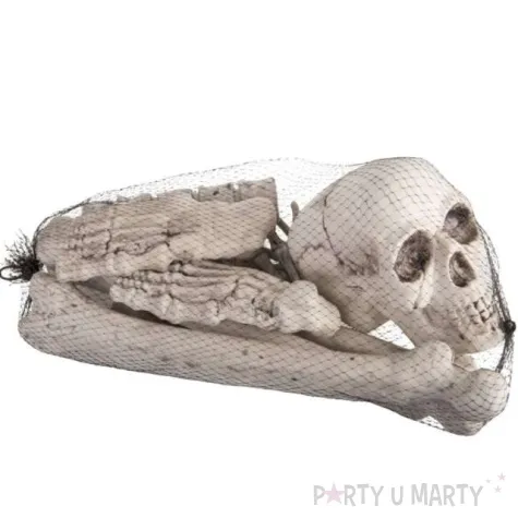 dekoracja ludzkie kosci biale carnival toys 12 szt