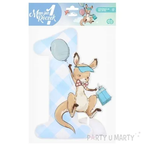 dekoracja mam juz roczek kangurek kolorowa godan