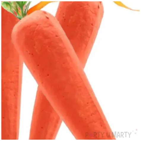 dekoracja marchewki duze oranz jasny arpex 3 szt