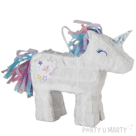dekoracja mini piniata jednorozec unique rozm 18x4 cm
