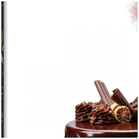 dekoracja na 60 urodziny fontanna tortowa liczba 60 glamour birthday czarny 18 cm