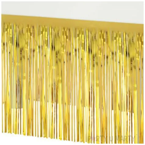 dekoracja na brzeg stolu fredzle zloty godan 80 x 300 cm