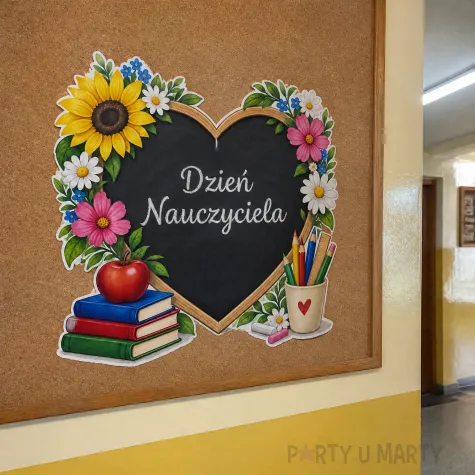 dekoracja na dzien nauczyciela edukacji narodowej plakat tablica na gazetke szkolna do klasy