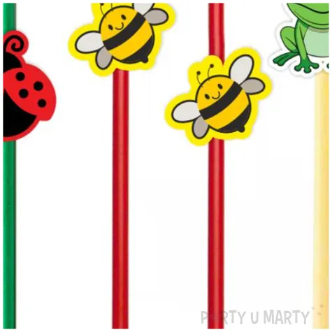 dekoracja na dzien wiosny slomki wiosna kum kum mix 19 5cm 6 szt