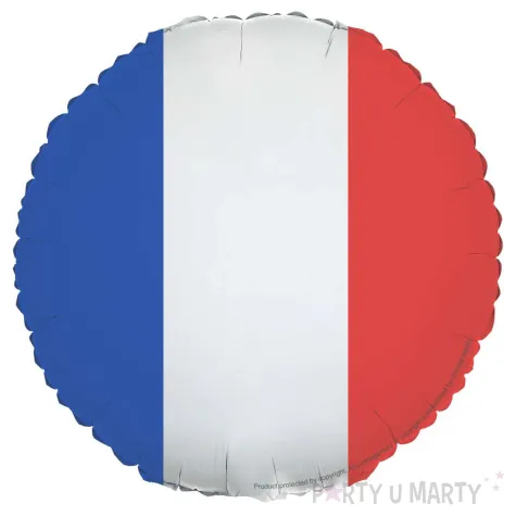 dekoracja na europejski dzien jezykow mecz balon foliowy flaga francja 18 rnd