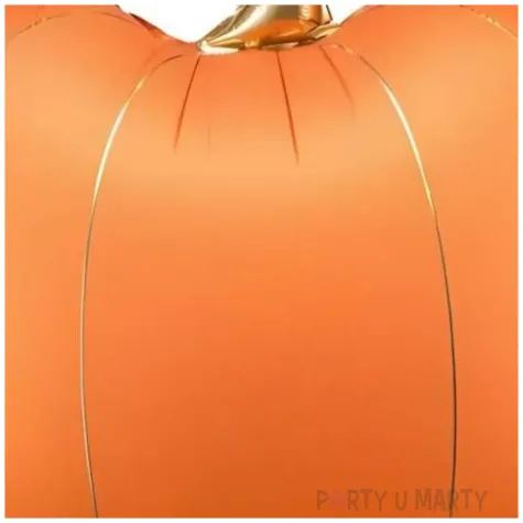 dekoracja na halloweem balon foliowy dynia pomaranczowa 32 shp
