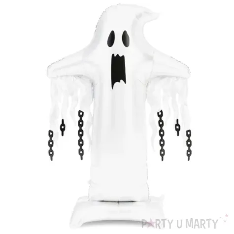 dekoracja na halloween stojacy balon foliowy xl duch duszek zjawa 77 2 awk
