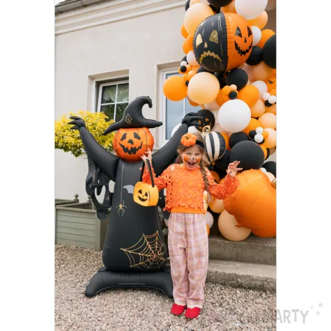 dekoracja na halloween stojacy balon foliowy xl strach na wroble duzy do ogrodu 75 awk