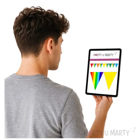 dekoracja na marsz rownosci baner flagi tecza lgbt mix 3 6 m