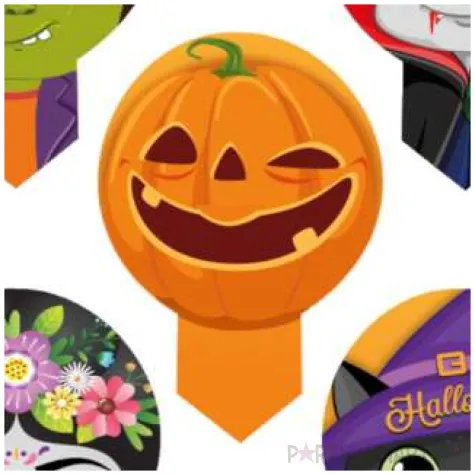 dekoracja na muffinki postacie halloween dekora 20 szt