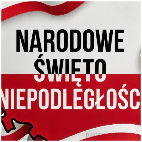 dekoracja na narodowe swieto niepodleglosci 11 listopada balon foliowy mapa do szkoly apel marsz
