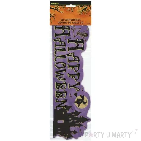 dekoracja na stol happy halloween 35 cm