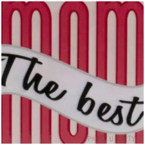 dekoracja na tort the best mom in the world najlepsza mama na swiecie dekora 11 5 cm