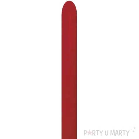 dekoracja na urodziny dzien dziecka balony modeliny do modelowania 2 czerwone ciemne x50