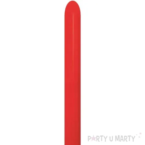 dekoracja na urodziny dzien dziecka balony modeliny do modelowania ksztaltow 2 czerwone x50