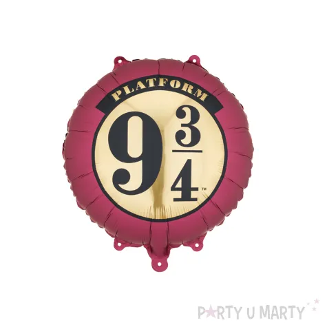 dekoracja na urodziny halloween balon foliowy harry potter peron 3 4 ozdoba do girland 18 rnd
