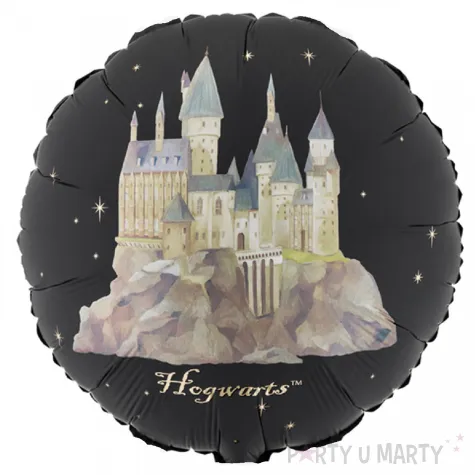 dekoracja na urodziny halloween balon foliowy harry potter zamek hogwart do girland 18 rnd