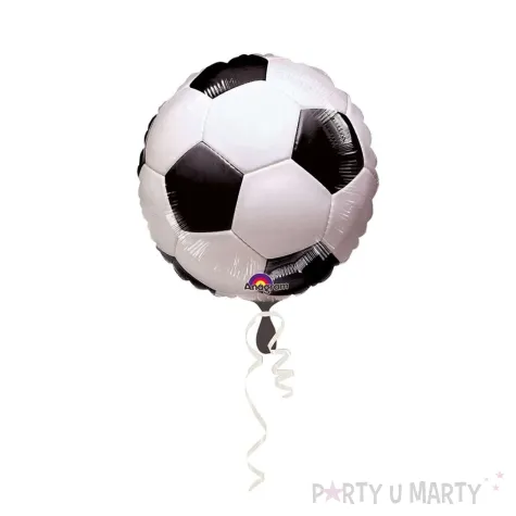 dekoracja na urodziny pilkarza kibica balon foliowy pilka nozna 18 rnd