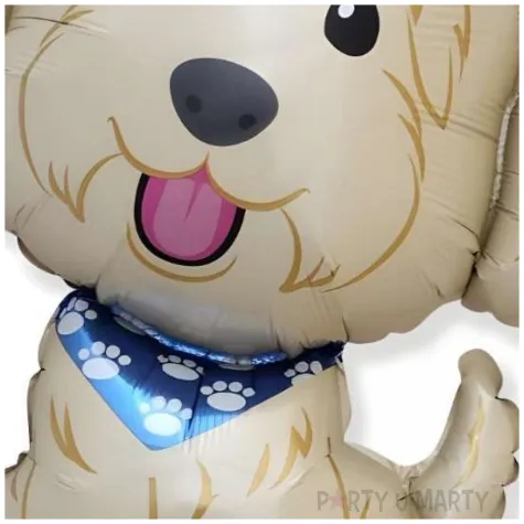 dekoracja na urodziny prezent balon foliowy pies cobberdog piesek psiak 14 shp