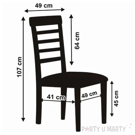 dekoracja na wesele pokrowiec na krzeslo maz eukaliptus beauty bialy ozdoba na slub