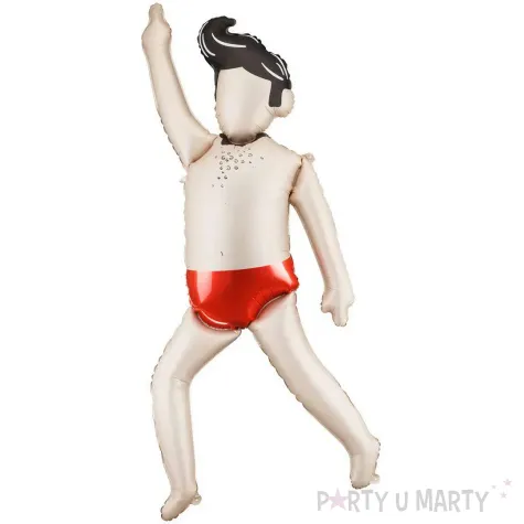 dekoracja na wieczor panienski kawalerski urodziny balon foliowy facet 69