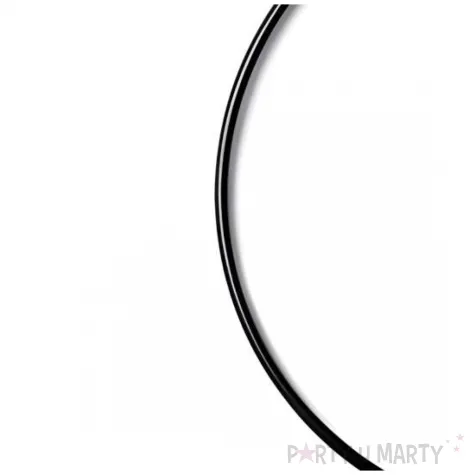 dekoracja obrecz ksiezyc czarna dekorlamp 13 cm