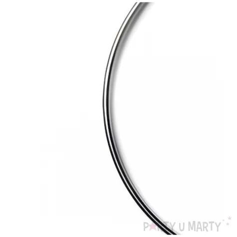 dekoracja obrecz ksiezyc srebrna dekorlamp 30 cm