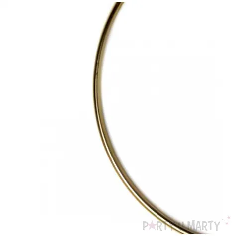 dekoracja obrecz ksiezyc zlota matowa dekorlamp 13 cm